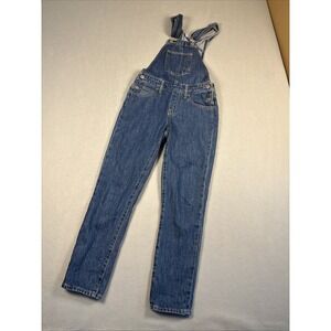 Levi's Straight Leg Denim Overalls XS Button‎ Fly Straight Leg Chores/Barn Work